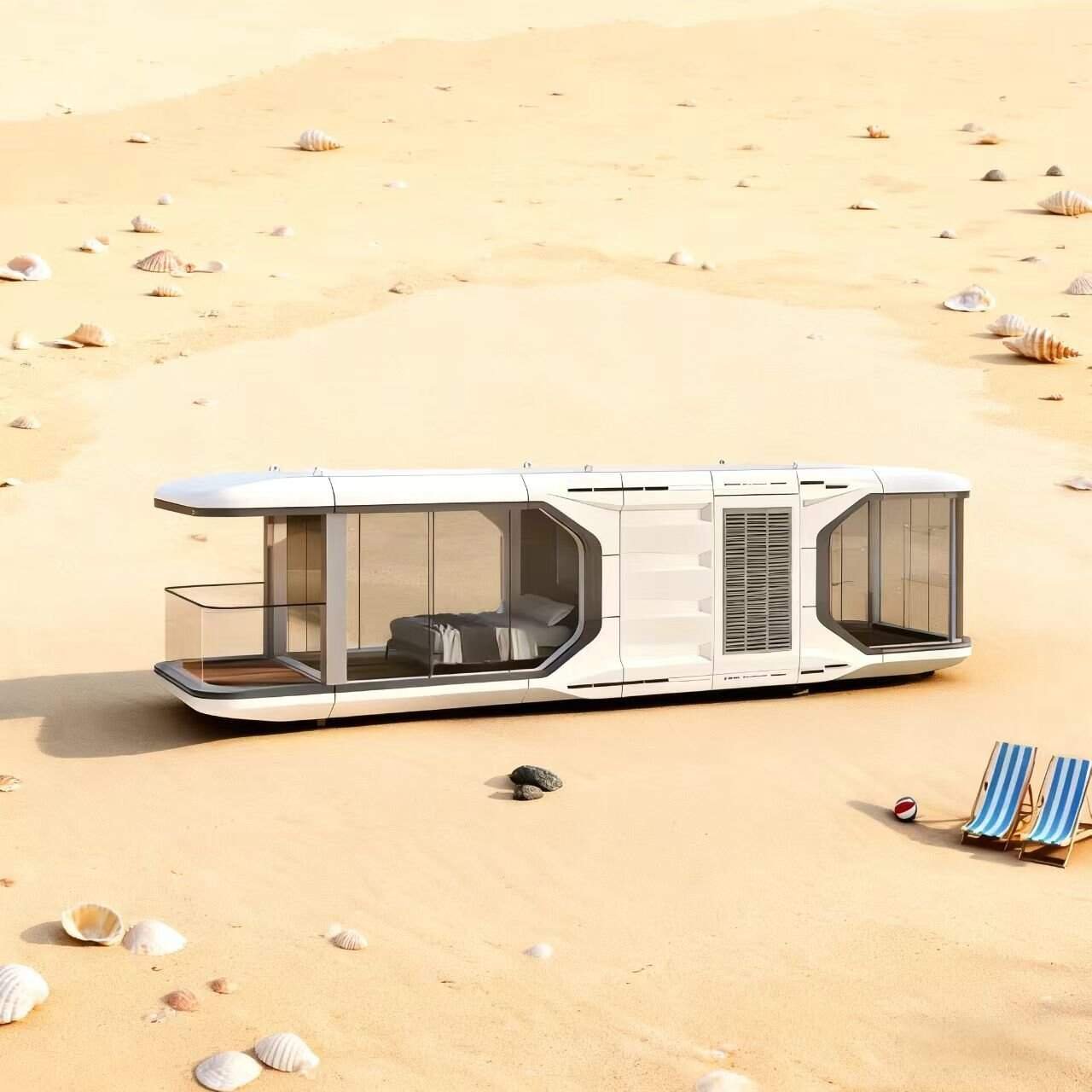 Bedroom Mobile Space Capsule House