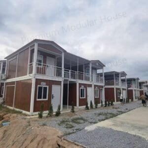 Quick-assemble container houses