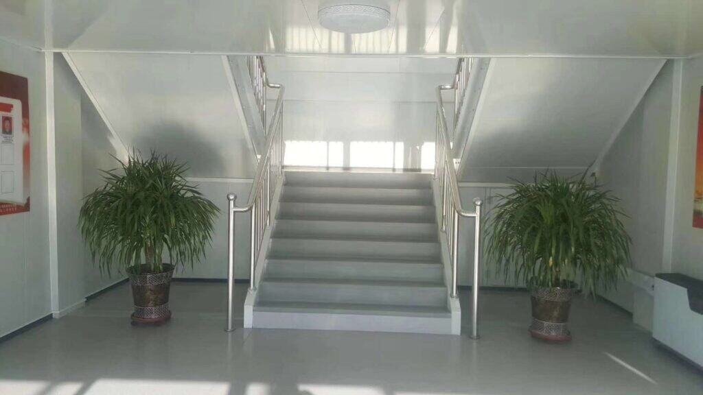 Display picture of internal space of Container Homes