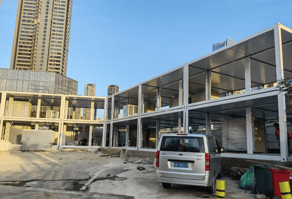 Internal structure of prefab container house