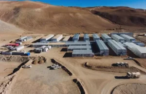 Modular mining camp accommodation in Southeast Asia
