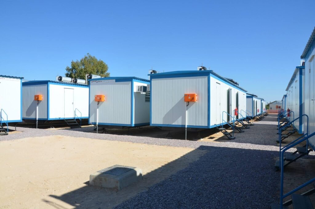 flat pack container house camp