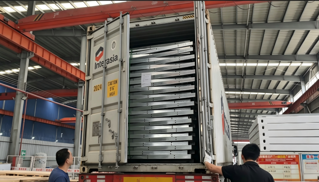 Flat pack container house designed for humanitarian accommodation and remote projects
